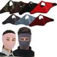 thumbnail image 1 of HOMEIORA 1pc Winter Windproof Anti -Dust Cycling Full Face Mask, Ski Breathable Masks, for Skiing, Outdoor Cycling (Burgundy), 1 of 9