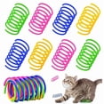 thumbnail image 1 of HOMEIORA 32Pack 4Colors Cat Springs Toys, Interactive Cat Toy Creative Cat Activity Toy Cat Bouncing and Training Fun Gift, 1 of 6