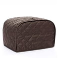 thumbnail image 1 of HOMEIORA Quilted Toaster Cover, Polyester, 2 Slice, Dustproof Appliance Cover, 1 Pack, 1 of 4