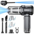 thumbnail image 1 of 5-in-1 Cordless Vacuum: 15000PA Suction, Blower, Sealer, Air Pump & Escape Hammer, 1 of 13