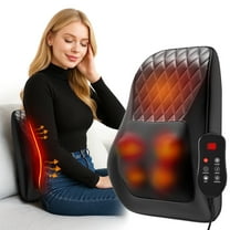 Himouta Shiatsu Back Massager with Heat, 3D Kneading Massage Pillow for Back, Neck, Shoulder, Leg Pain Relief Deep Tissue, Gifts for Women Men Mom Dad,Stress Relax at Home Office and Car