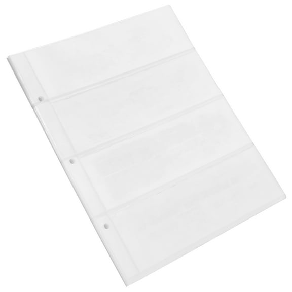 HOMEMAXS 1 Bag of Banknotes Sleeves Currency Sleeves Commemorative Banknotes Bags Dollar Bill Sleeves