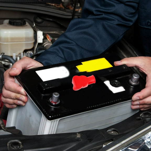 HOMEMAXS 1 Pair Battery Terminal Protective Caps Battery Terminal Boot Covers Car Battery Terminal Insulation Covers for Car Battery