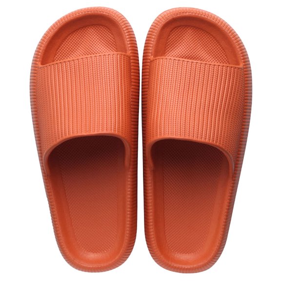 Homemaxs 1 Pair Home Bathing Shower Slippers Indoor Bathroom Slippers Slide Sandal