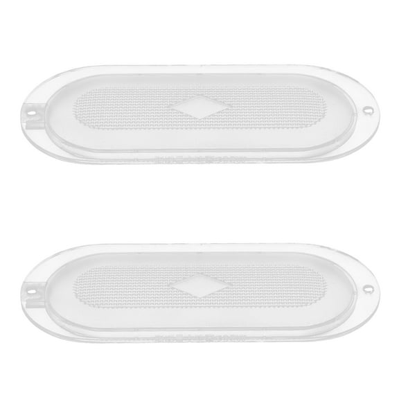 1 Pair Range Hood Light Covers Universal Cooker Hood Lamp Shade Replacement Cooker Hood Light Covers For Home Kitchens And Dining Room