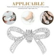 thumbnail image 1 of HOMEMAXS 1 Pair Rhinestone Bow Shoe Clips Crystal Shoe Clips For Women Dress Shoes Shoe Clips For High Heels Shoe Buckle Shoe Decorative Clips Shoes Charms For Sneakers Slipper Decoration, 1 of 7