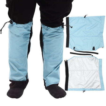 HOMEMAXS 1 Pair Snow Leg Gaiters Outdoor Leg Protectors Hiking Skiing Boot Gaiters
