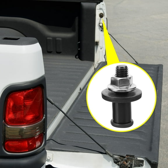 HOMEMAXS 1 Pair Tailgate Striker Bolt Replacement Pickup Truck Door Lock Striker Bolt With Nut