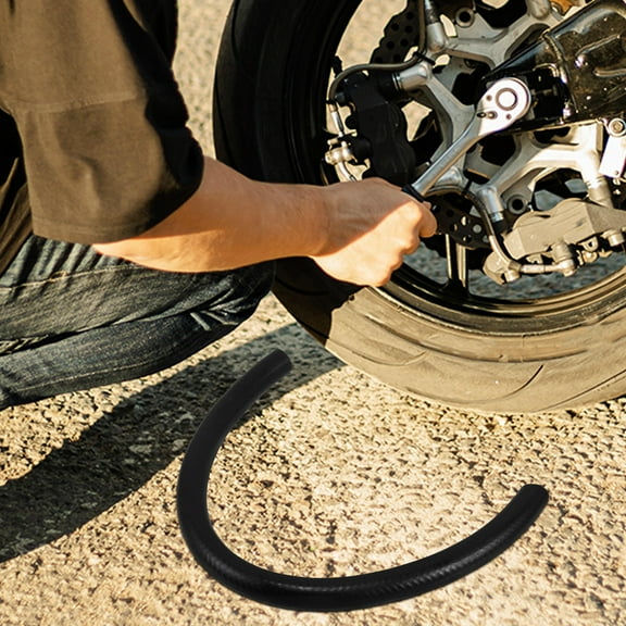 HOMEMAXS 1 Pair Universal Motorcycle Oil Cooling Tube Kit For Engine Oil Cooler System Line Replacement Oil Hose For Radiator Oil Cooler Transmission Oil Hose