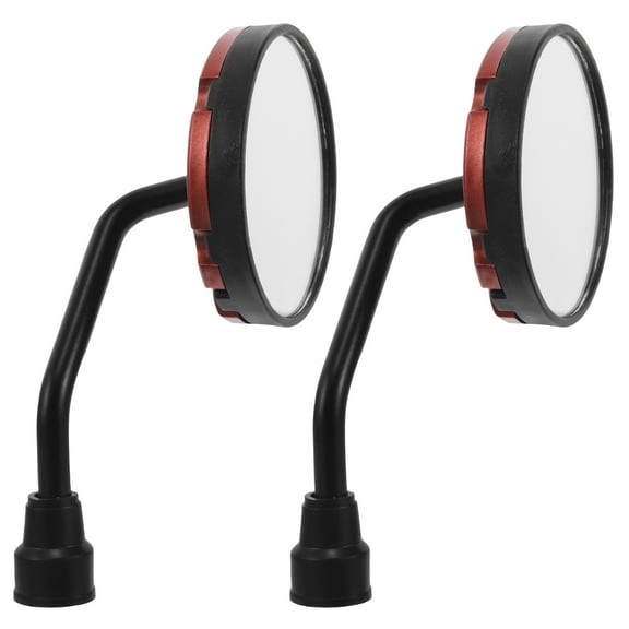 HOMEMAXS 1 Pair Universal Motorcycle Rear View Mirror Motorcycle Mirror For Motorcycle Motorbike Atv Utv Scooter Moped Sportsman Dirt Bike Cruiser