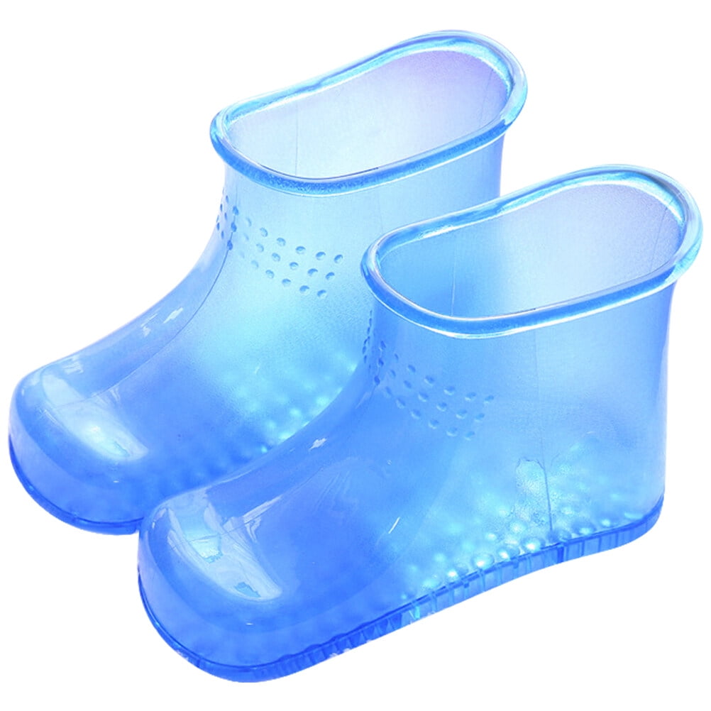 HOMEMAXS 1 Pair of Foot Bath Shoes Massage Bucket Boots Foot Massage