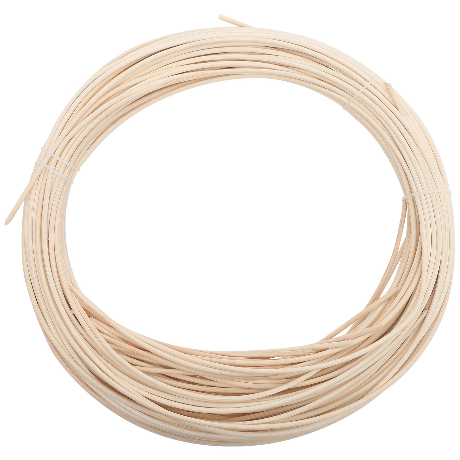 HOMEMAXS 1 Roll Natural Rattan Cane Weaving Material Diy Rattan Lamp Cover Chair Repair Material