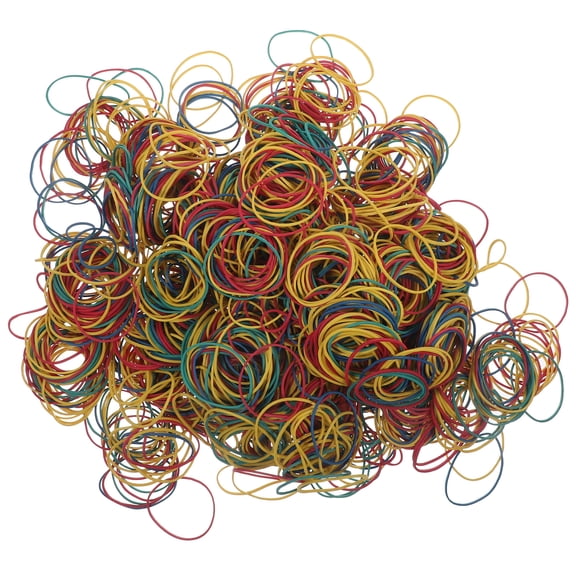 HOMEMAXS 1 Set Colored Rubber Bands Colored Elastic Bands Heavy Duty Rubber Bands Office Supplies