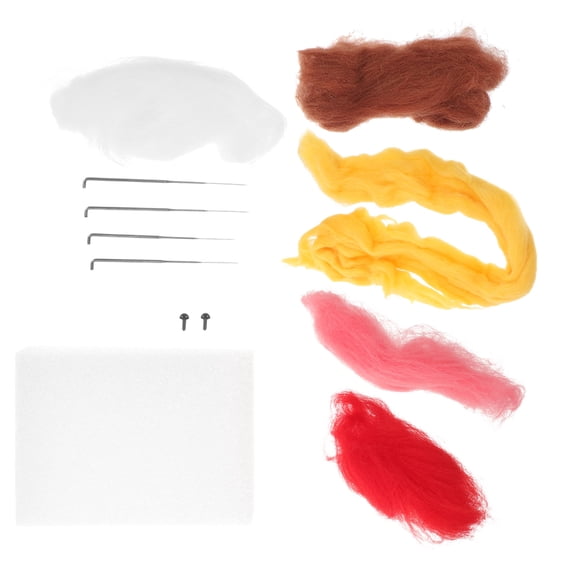 jojofuny Diy Felt Crafts Accessories Assorted Color Steel Needles For Friends 1 Set
