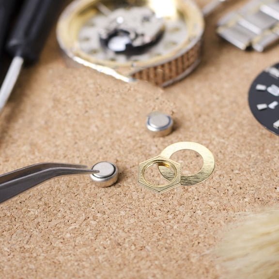 HOMEMAXS 1 Set DIY Clock Accessories Gasket Nut Ring Wall Clock Repair Clock Washer Clock Mechanism Clock Nuts Clock Replacement