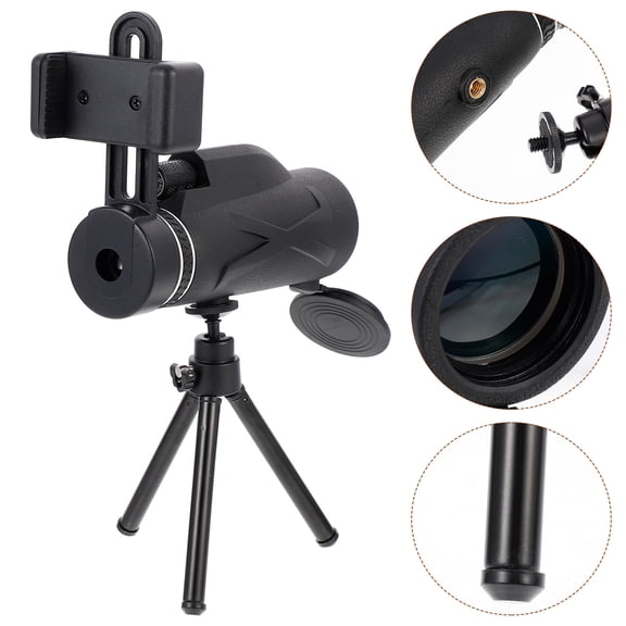 Minkissy Night Vision Monocular Black 1Set 7.9x7.5x3.9in