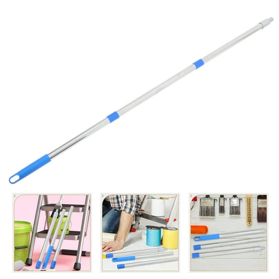HOMEMAXS 1 Set Extension Pole Multi-purpose Telescopic Rod Paint Roller Brush Extension Replacement Pole