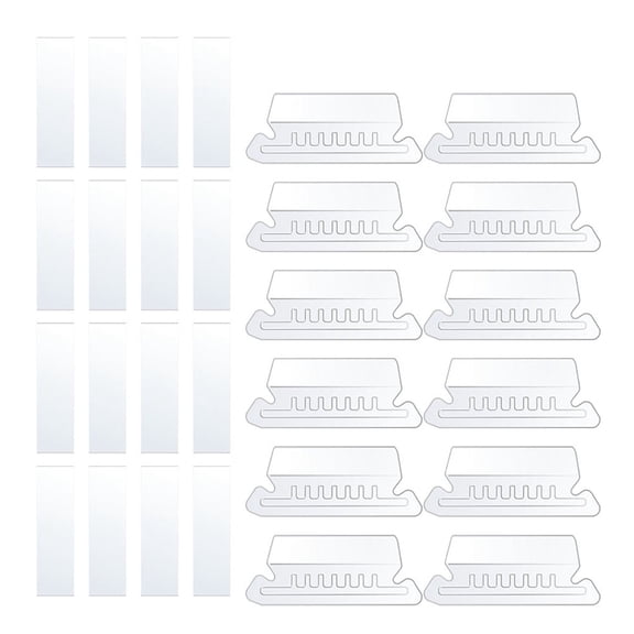 1 Set Folder Tabs Hanging File Inserts File Folder Labels Plastic Hanging File Tabs