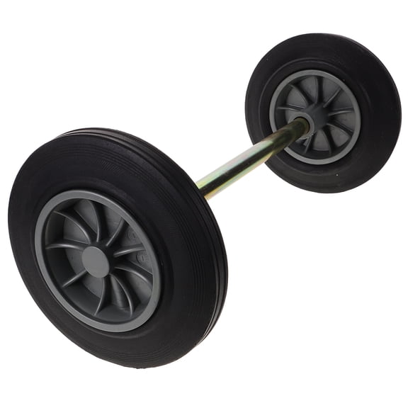 Minkissy Outdoor Garbage Can Wheels Replacement Multi 1Set 19.7X7.9X7.9In