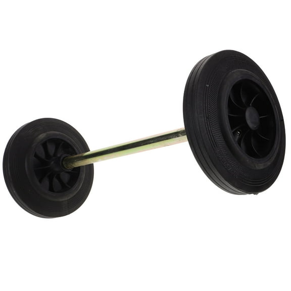 VERDANVERSE Garbage Can Wheels Replacement Iron Multi 1 Set