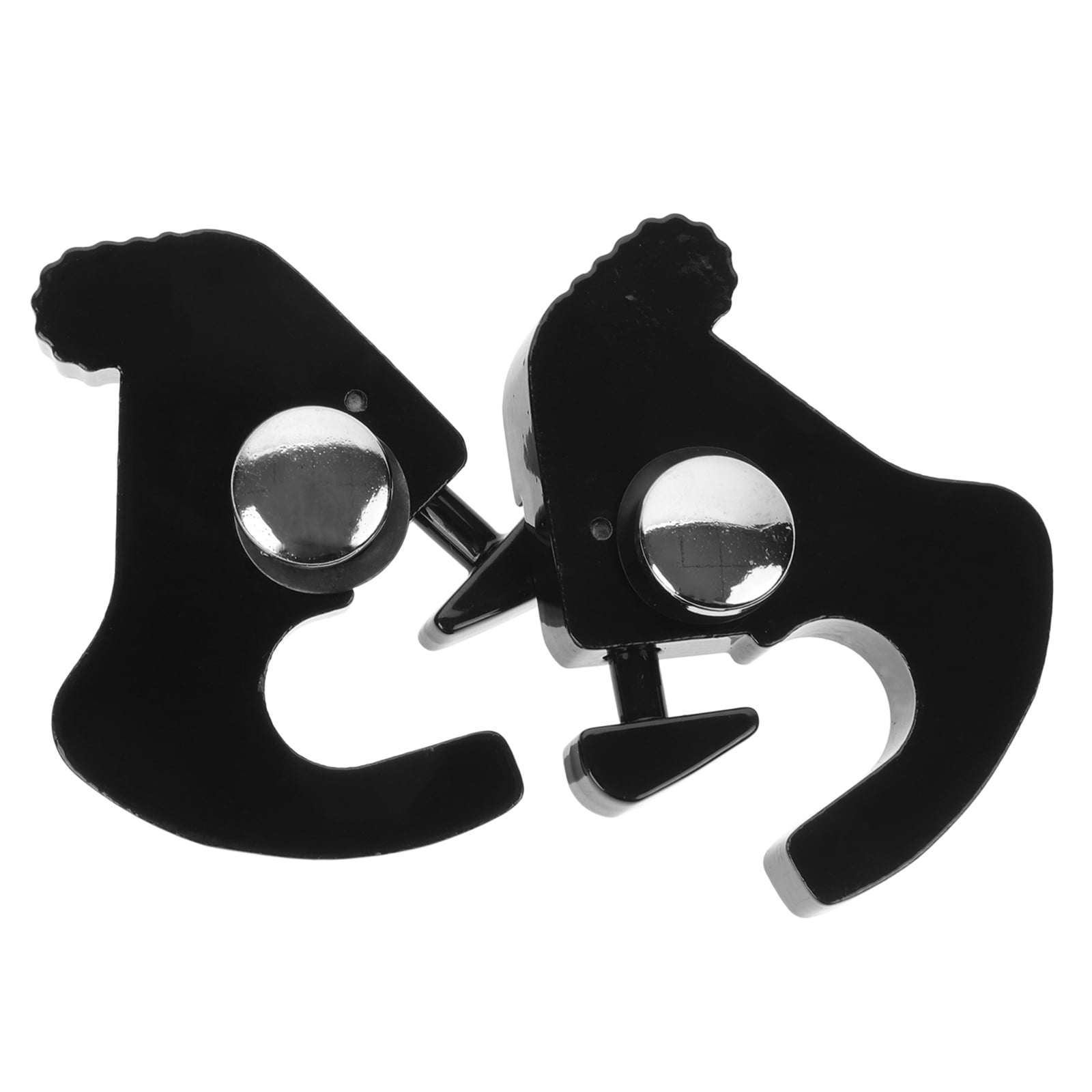 HOMEMAXS 1 Set Locking Detachable Rotary Latches Clips Sissies Bar Clips Luggage Rack Clips