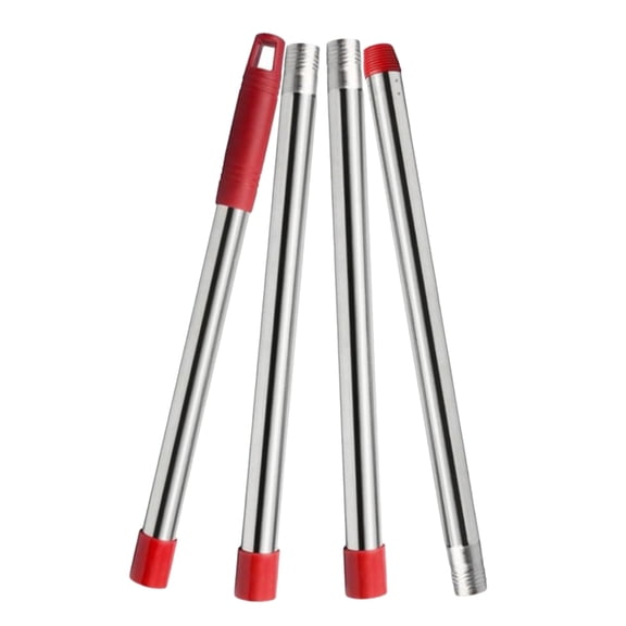 HOMEMAXS 1 Set Mop Section Pole Mop Replacement Pole Floor Mop Stainless Steel Rod Mop Accessory