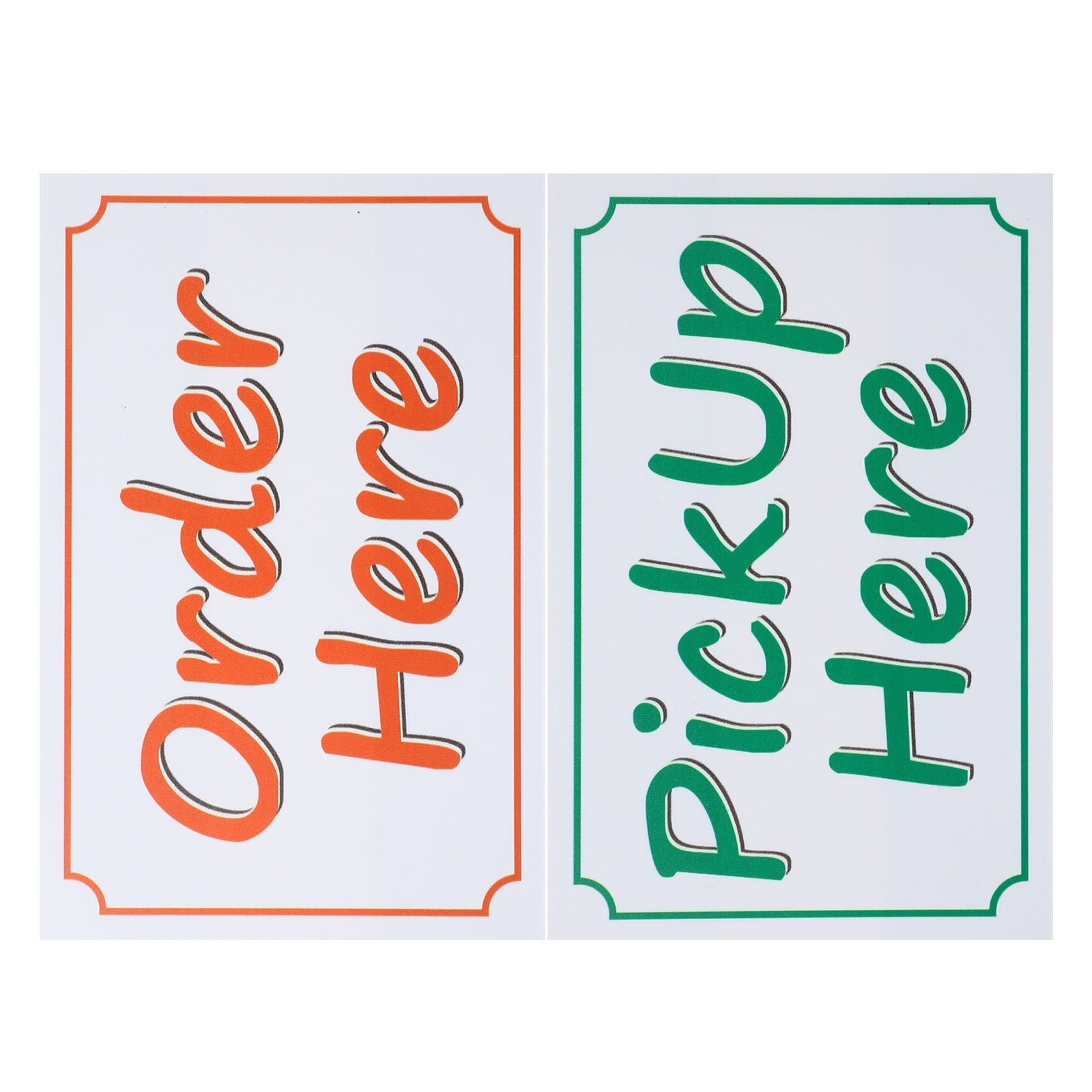 HOMEMAXS 1 Set Notice Decal Notification Sticker Ordering Notification ...