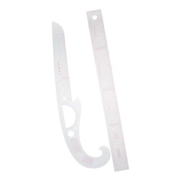 HOMEMAXS 1 Set Of Multi-Functional Pattern Making Ruler French Curve Sewing Ruler Curved Ruler Sewing Sewing Cutting Ruler Flexible Curve Ruler