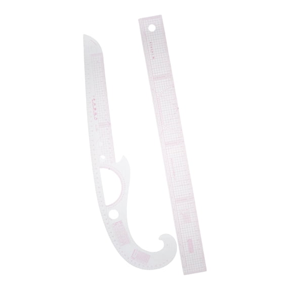 HOMEMAXS 1 Set Of Multi-Functional Pattern Making Ruler French Curve Sewing Ruler Curved Ruler Sewing Sewing Cutting Ruler Flexible Curve Ruler