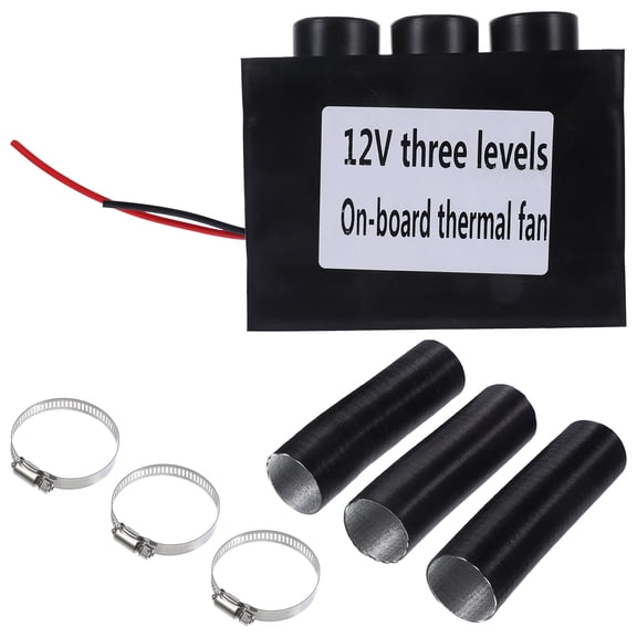 GARVALON Heater Black 1 Set 7.23X5.62X3.34Inch