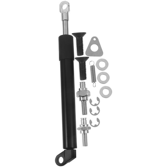 HOMEMAXS 1 Set Rear Liftgate Tailgate Slow Down Trunk Gas Strut Lift Support Damper Spring Bar (Black)