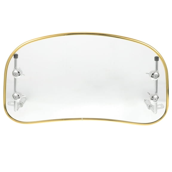 1 Set Universal Motorcycle Windshield Clear Wind Deflector Electric Bike Wind Splitter for Scooter Transparent Protection