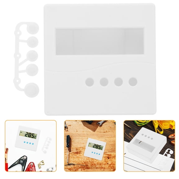 1 Set of Thermostat Case Display Box Digital Temperature Controllers Case Plastic Box Thermostat Controller Box Weatherproof Electrical Box Electric Thermostat Controller Box