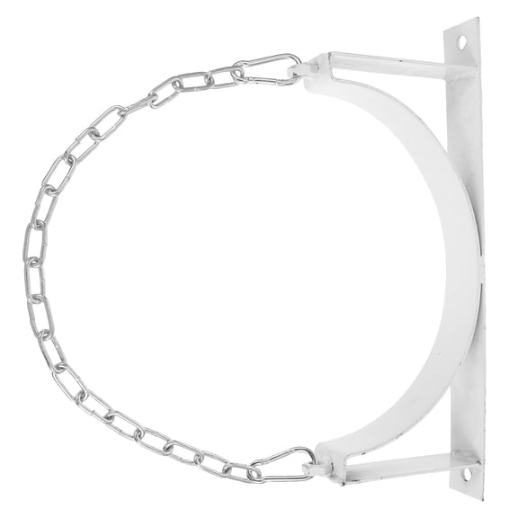 1 Set Wall Mounted Versatile Gas Cylinder Rack for Propane Tank Mounting Bracket Ideal for Welding and Camping