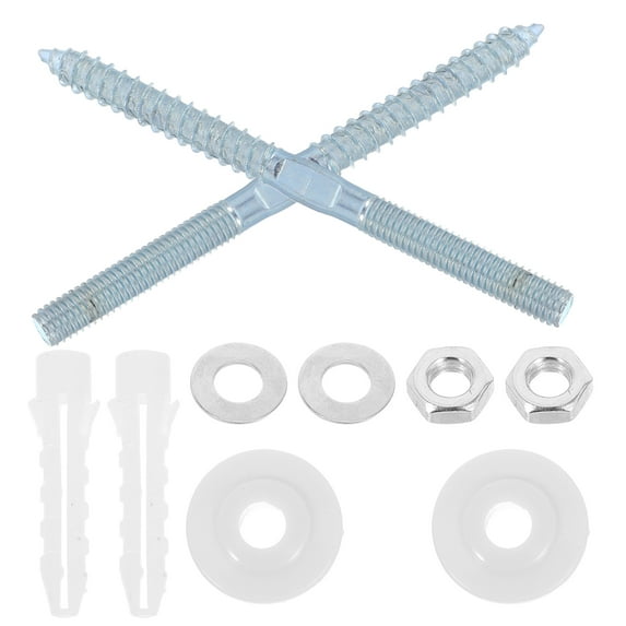 1 Set Wash Basin Mounting Set High-Strength Screws Secure And Stable Installation For Wall-Mounted Sinks Easy And Quick Installation Screws