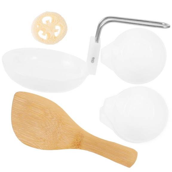 HOMEMAXS 1 Set of Camping Cookware Set Reusable Plastic Camping Cookware Camping Cooking Utensils Set