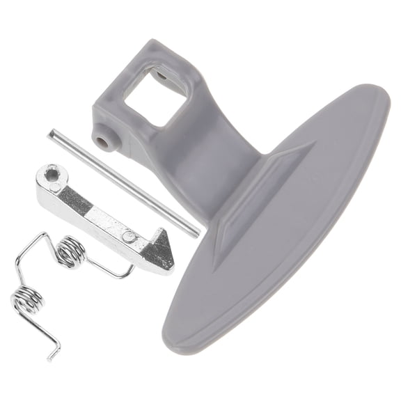 HOMEMAXS 1 Set of Drum Washing Machine Door Handle Replacement Washer Metal Handle Washing Machine Supply Compatible with LG drum washing machine