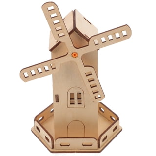 Wooden Toy Wind Propeller Craft: Fun DIY Project for Kids