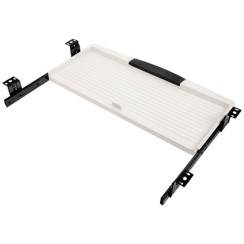 HOMEMAXS 1 Set of Under Desk Keyboard Tray Hidden Drawer Keyboard Tray Office Sliding Keyboard Mouse Holder