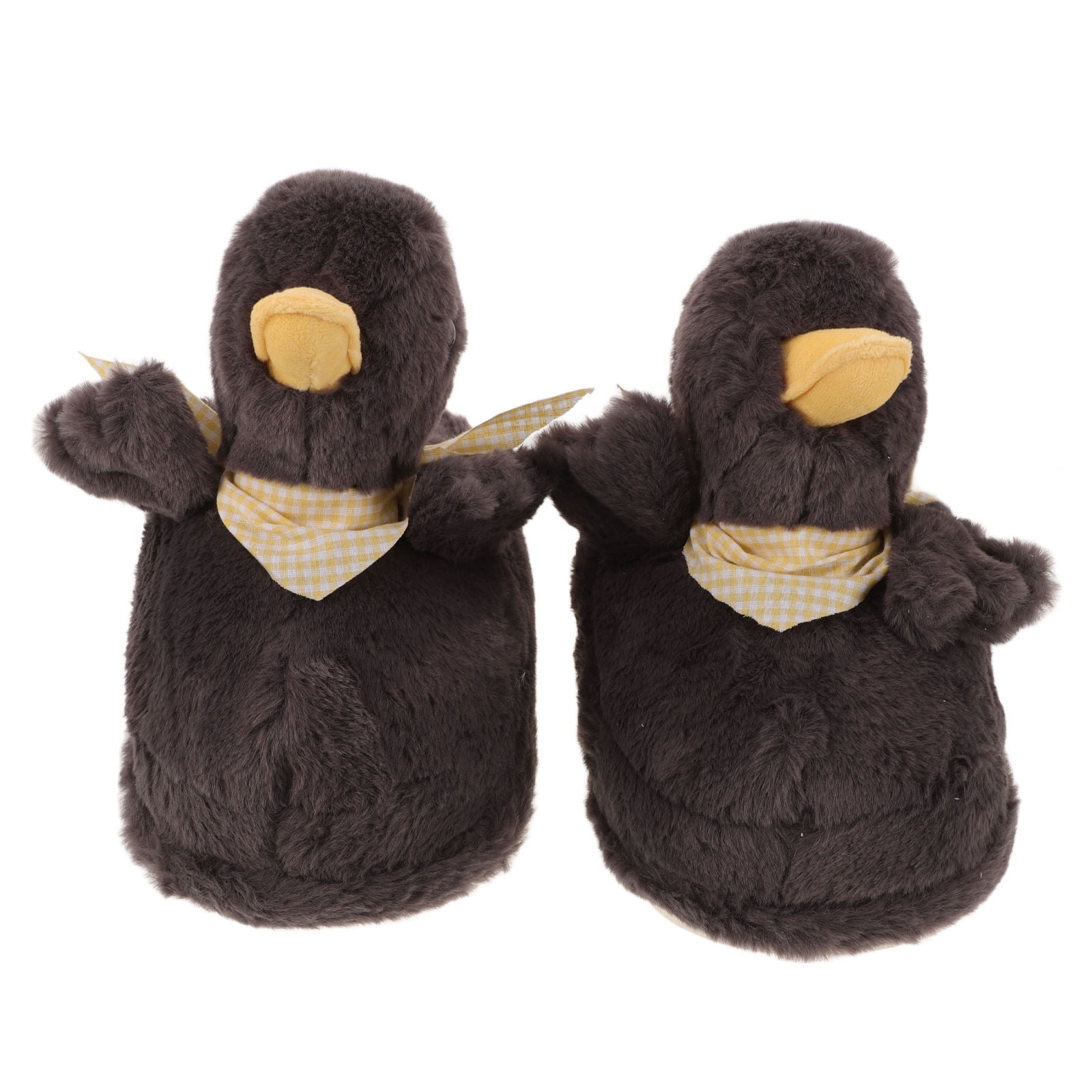 1 pair of Warm Slippers Plush Slipper Warm Footwear Comfortable Plush Slippers Non- Slippers Female Footwear (Size 40-41)