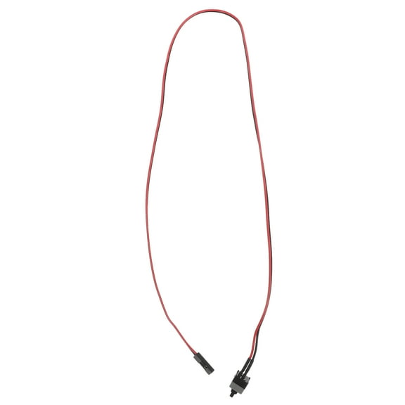 HOMEMAXS 10 PCS Power Cord Reset Button Restart Button Accessory 50X1X1CM Red