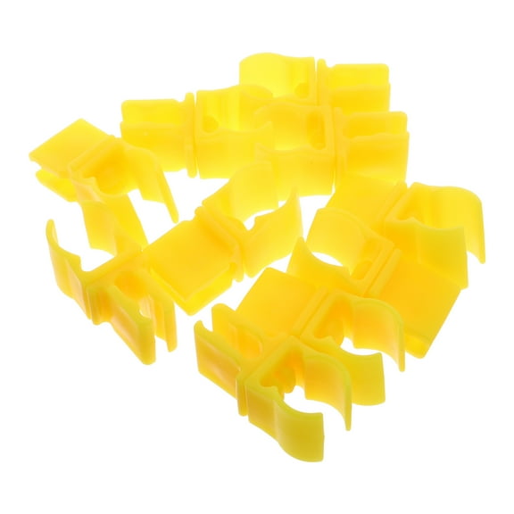 HOMEMAXS  10 Pcs Basketball Training Equipment Hardware Clip Clasp Buckles Yellow