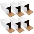 thumbnail image 1 of HOMEMAXS 10pcs Express Corrugated Board Box Packaging Box Multi-grid Shipping Box Delivery Corrugated Box, 1 of 8