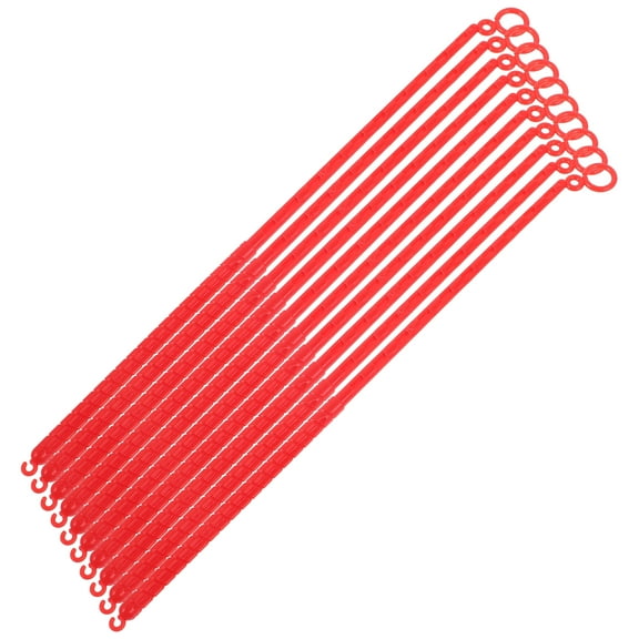 HOMEMAXS 10 Pcs Dimmable Night Light Push Lights Battery Operated