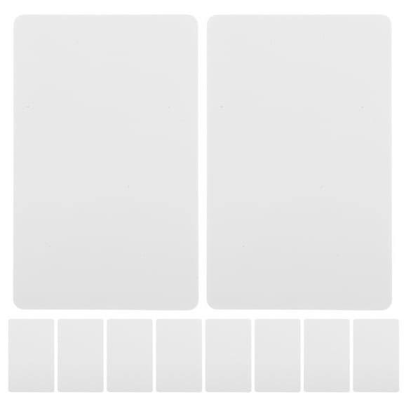 HOMEMAXS  10 Pcs Employee Card Business Cards Labels for Printer White