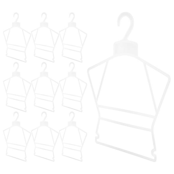 HOMEMAXS  10 Pcs Kid Childrens Baby Hanger Clothes Drying Hangers Wardrobe Space Savers