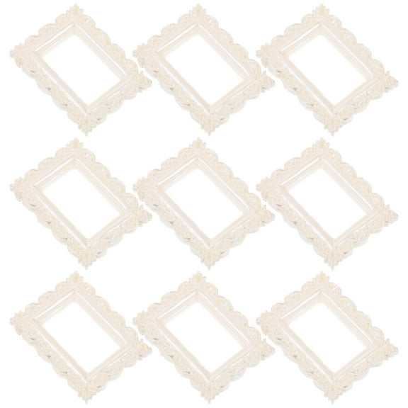 HOMEMAXS  10 Pcs Mini Photo Frame Ornaments Decorative Picture Frames