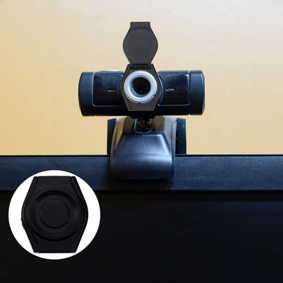 HOMEMAXS  10 Pcs Privacy Protection Cover Frame Computer Accessories Black