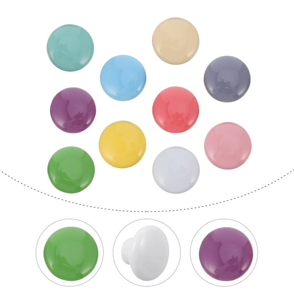 MOKKHNB Colorful Cabinet Knobs 10Pcs Modern Style Interior Design