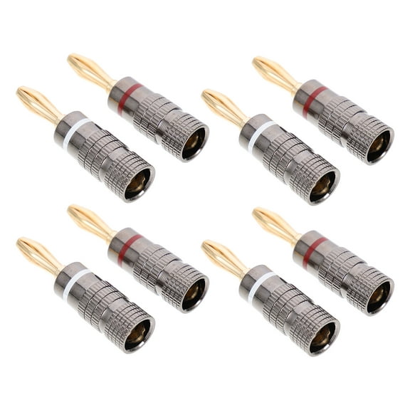 10 Pcs Speaker Wire Plug Bell Car Connector Splice Connectors Subwoofer Amplifier
